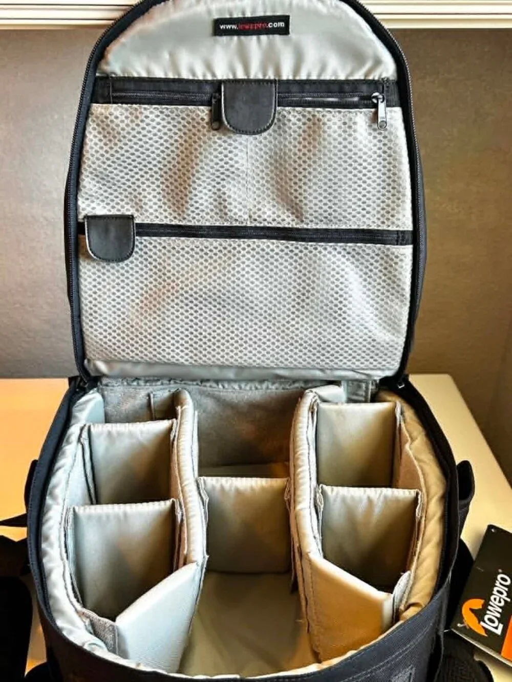 NWT LOWEPRO Micro Trekker 200 Camera Multi-use Backpack Water Resistant Black